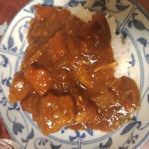 今日はカレー！！トマト缶Deトマトチキンカレー♫